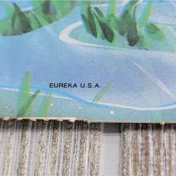 Vintage Eureka Die Cut Halloween Decoration BOO Ghost Graveyard Bat Pumpkin - Picture 5 of 8